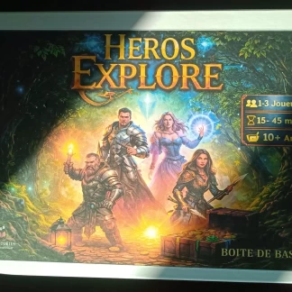 HérosExplore - Jeux de Cartes, d'Exploration et de Quêtes - précommande